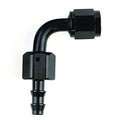 -10AN X 90 BLK PUSH-ON HOSE END