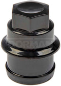 WHEEL NUT COVER BLACK