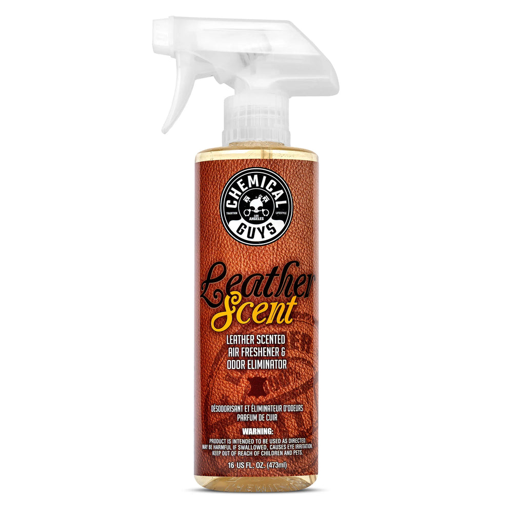 Chemical Guys Leather Scent Air Freshener & Odor Eliminator - 16oz
