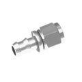 10 STRAIGHT AN/JIC HOSE END PUSH LOCK BLACK