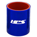 HPS Performance 2.25 ID 3 Long High Temp 4-ply Reinforced Silicone Straight Coupler Hose Blue (57mm ID 76mm Length)