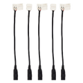 DC FEMALE QUICK CONNECT FOR 5050 LEDS - 5 PACK