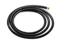 -6 BLACK POWER STEERING HOSE PER FT.