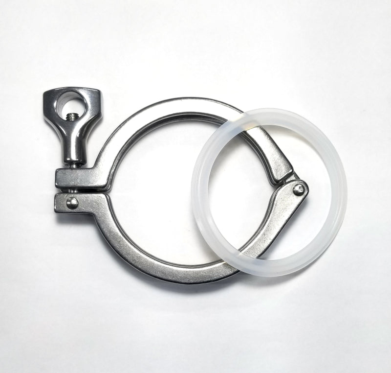 Stainless Bros 3in SS304 Preformed Lap Joint Exhaust Clamp