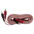 17FT RCA CABLE RED/BLACK