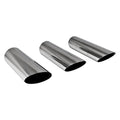 9.00IN SS ANGLE SS EXHAUST TIP 2.25IN ID / 2.50IN OD