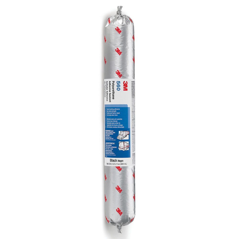 3M POLYURETHANE ADH SLNT 560 BLACK