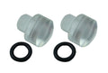 Moroso Clear-View Sight Plug w/O-Ring - 2 Pack