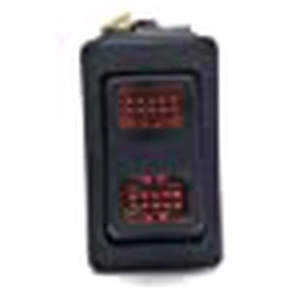 ROCKER SWITCH ON/OFF/MOM GRN