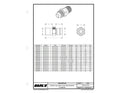 #10 Male to 3/8in NPT Ano-Tuff Adapter