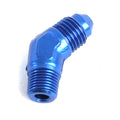 Fragola -4AN x 1/8 NPT 45 Degree Adapter