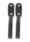 Kentrol 97-06 Jeep Wrangler TJ Door Strap Pins Pair - Powdercoat Black