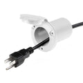 WHITE UNIVERAL AC PLUG HOLDER +