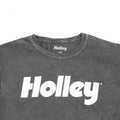 LTS HOLLEY GARMENT WASH TEE - BLACK