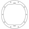 Cometic GM 8.5in .060in Fiber Differential Cover Gasket - 10 Bolt