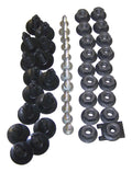 Front Fender Flare Hardware Kit for 1984-1994 Jeep XJ Cherokee and MJ Comanche Crown Automotive