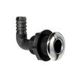 316 S.S./PLASTIC 90 3/4" THRU-HULL