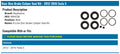 BRAKE CALIPER BOOT AND SEAL KIT