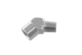 FUEL PRESSURE GAUGE ADAPTER NPT FEMALE ADAPTER TO NPT MALE ADAPTER 45 DEGREE