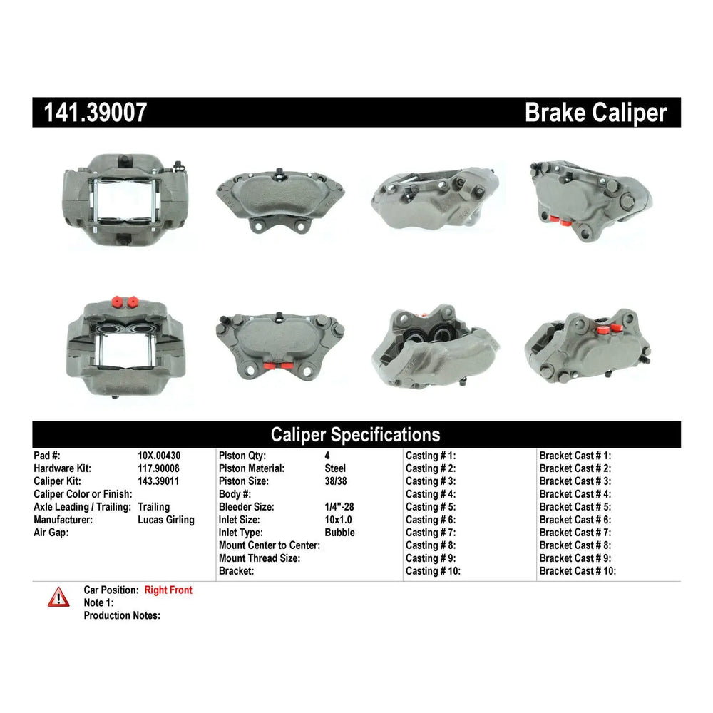 CALIPER REPAIR KIT