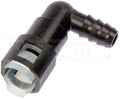 FUEL LINE QUICK CONNECTOR THAT ADAPTS 3/8IN STEEL TO 3/8IN NYLON TUBING