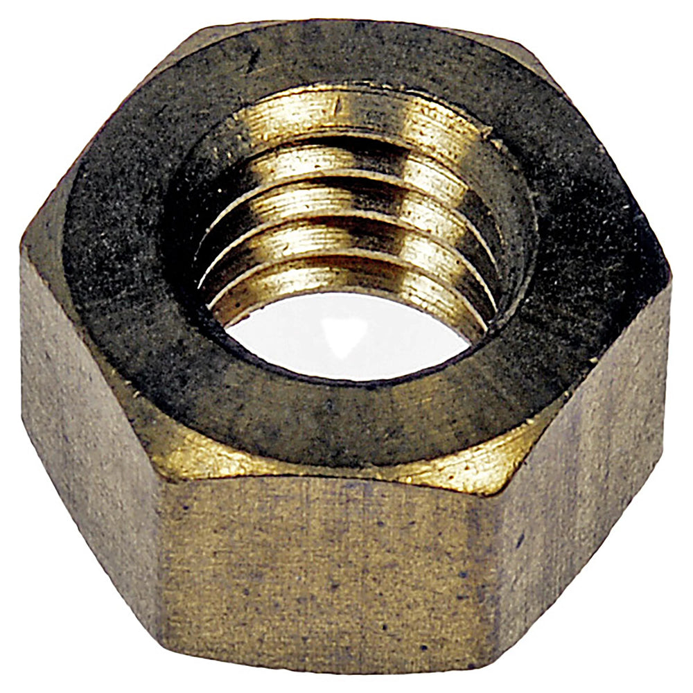 BRASS NUT 3/8-16