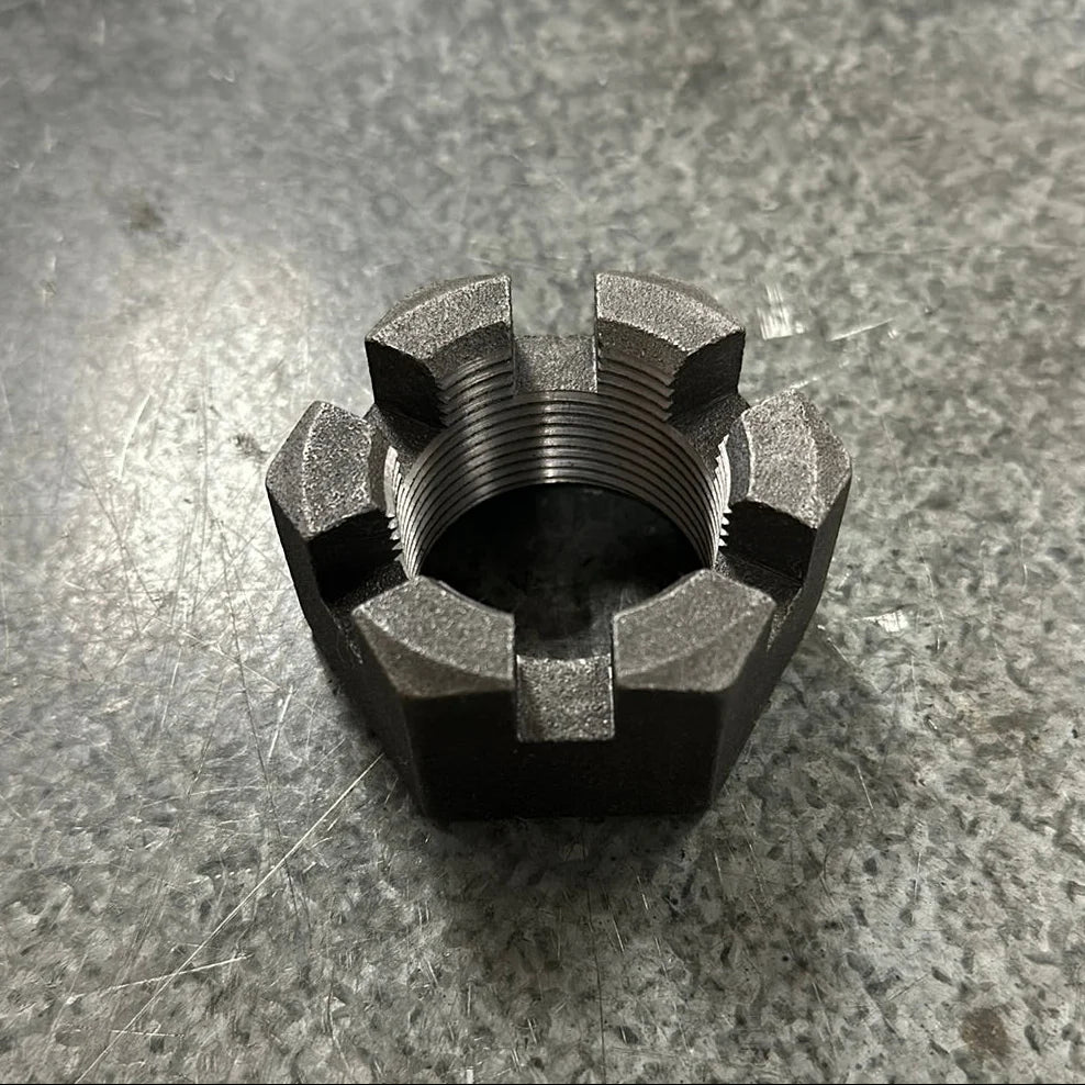 NUT SPINDLE 1 1/2-12 UNF-2B 6 SLO