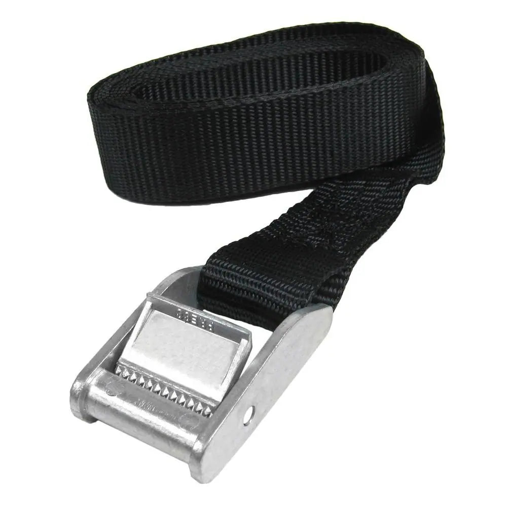 8FT X 1IN LASHING STRAP 200 LBS WLL (600 LBS BREAK STRENGTH) 2 PK CUT CASE SPACE SAVER