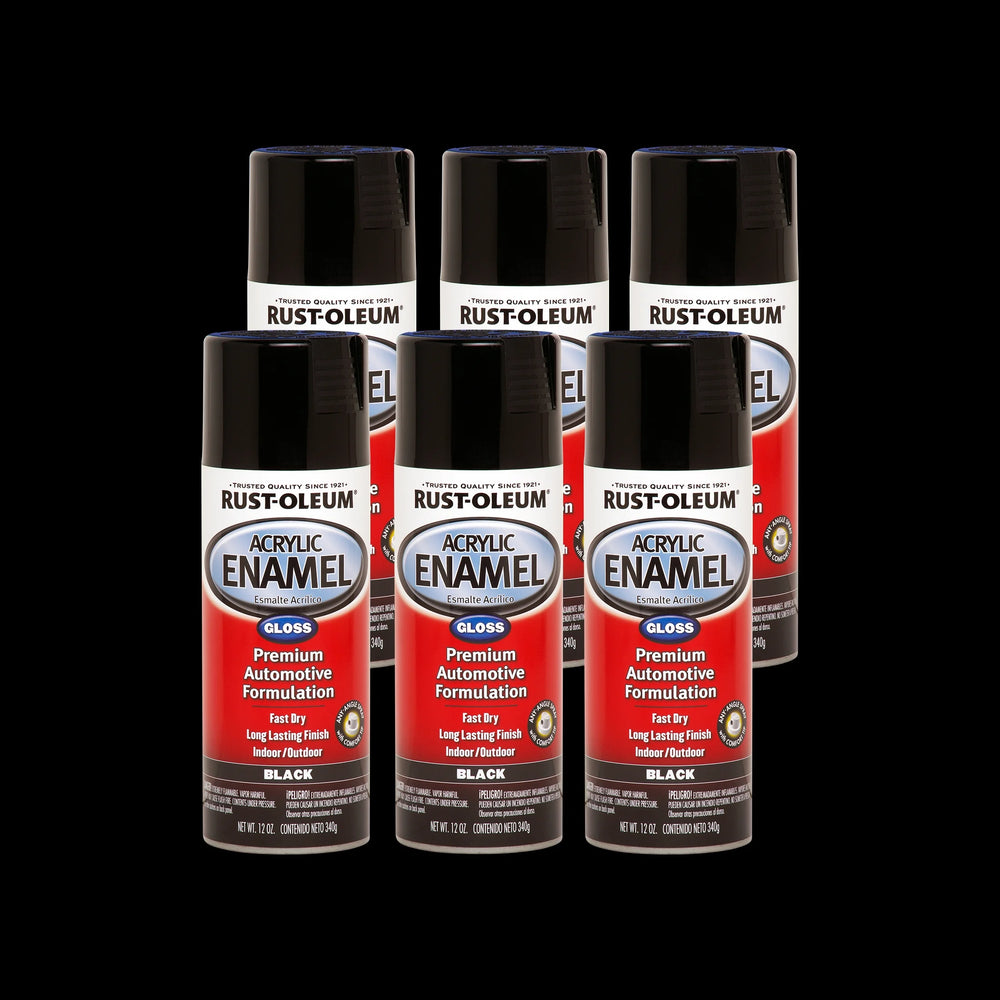 RUST-OLEUM black auto part
