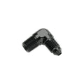 04 90 DEGREE MALE ADAPTER TO 02 (1/8) NPT MALE BLACK