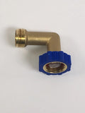 HOSE ELBOW, 90 DEG, BRASS
