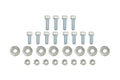 Sparco Seat Hardware Spacer Kit Side Mount - Silver Zinc