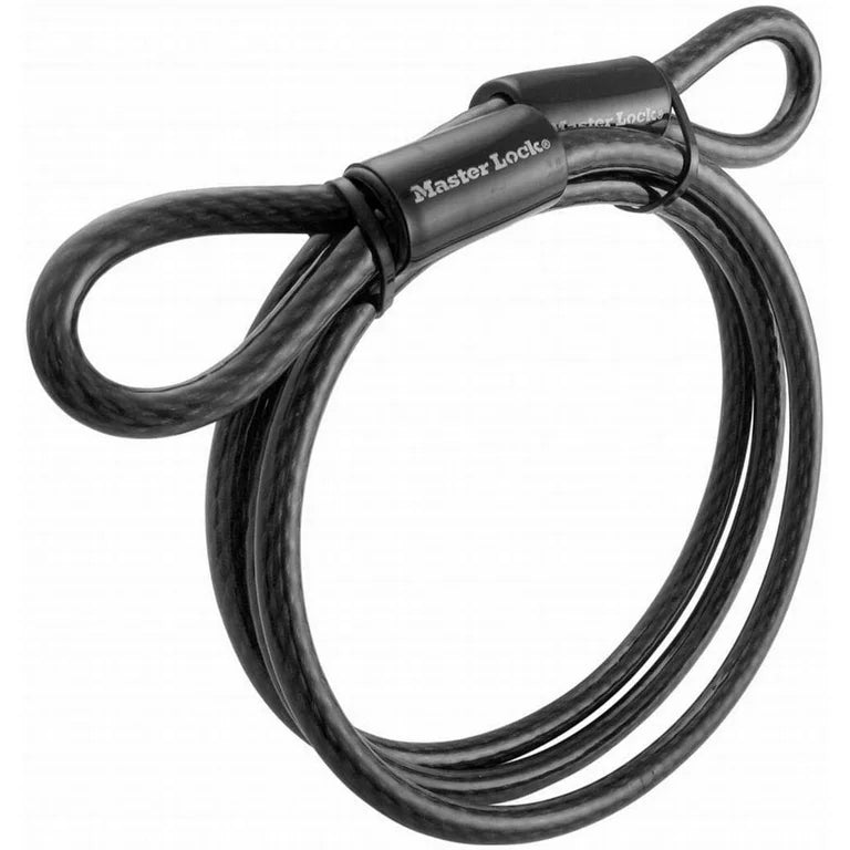 6FT (1.8M) 3/8IN (10MM) DIAMETER BRAIDED STEEL CABLE