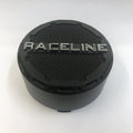 Raceline Center Cap - Golf Cart Tall - 4 x110/115/144/156 - Black