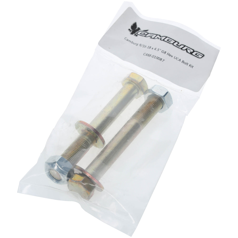 Camburg 9 16-18 x 4.5 G8 Hex UCA Bolt Kit 010087