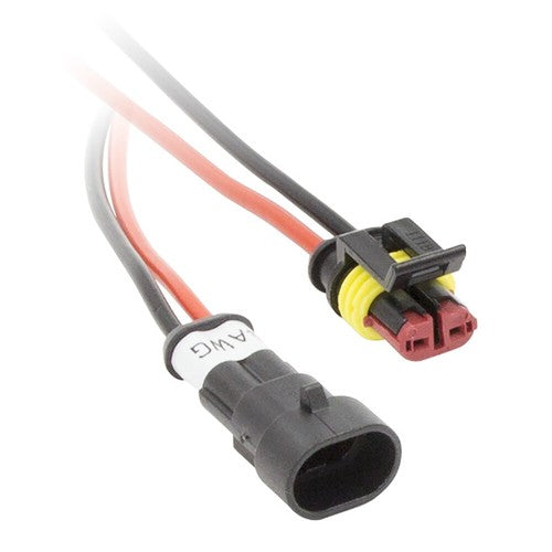 YELLOW VINYL MALE QUICK DISCONNECT 12-10 GAUGE .250