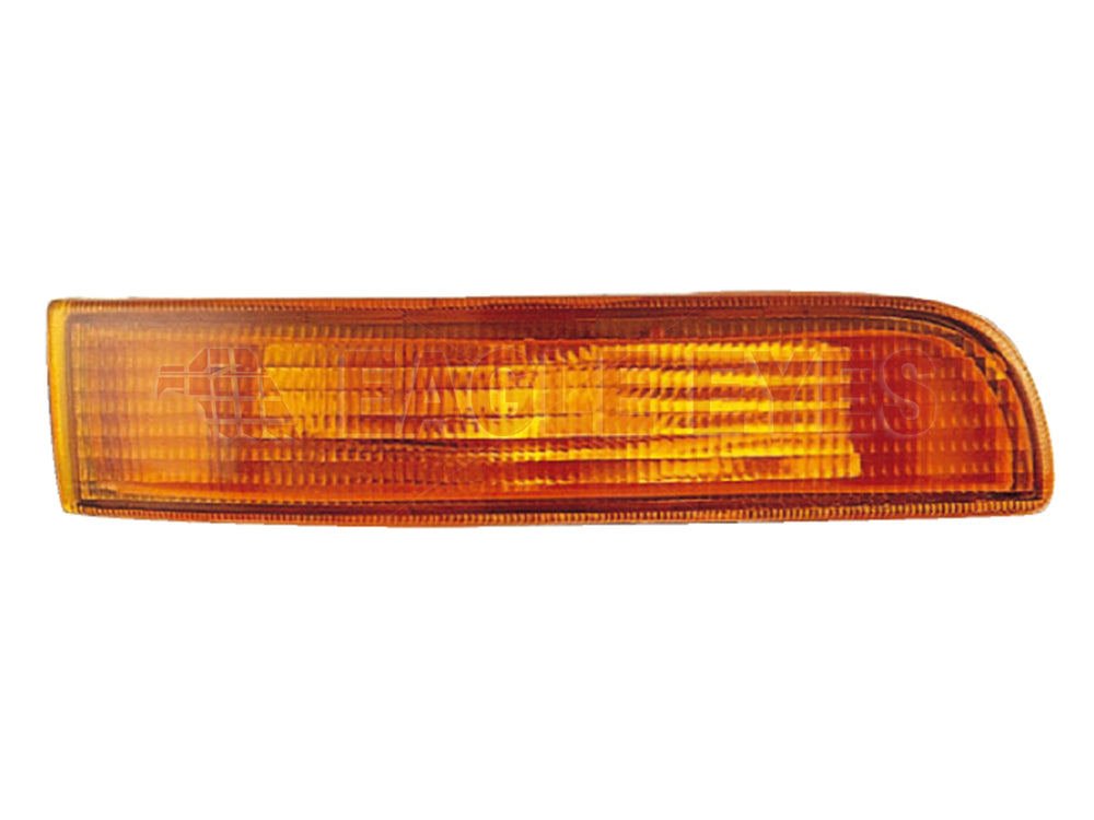 LH FRONT SIGNAL LAMP; LENS/HOUSING; TO 1/95; FRONT COVER MOUNTED; MAXIMA 9595