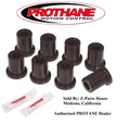 Prothane 97-04 Chevy Corvette Rear Spring Cushions - Black