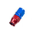 04 AN STRAIGHT PTFE REUSABLE HOSE END CLEAR