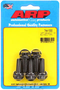 ARP 3/8 in.-24 RH Thread, 1.000 in 12 Point Bolts- Set of 5