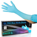 RAXWELL BLACK NITRILE GLOVES 5.5 MIL 100/BOX XL BLACK