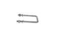 DAMPENING DOOR HINGE SHORT 304 SS 2