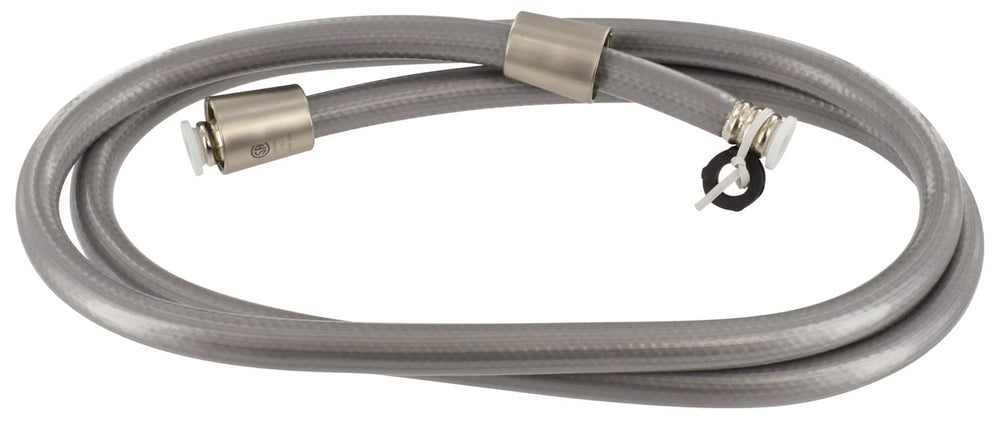 HOSE FOR HANDHELD SHOWER 60IN VINYL BRUSHED NICKEL
