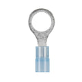BLUE NYLON RING TERMINAL 16-14 GAUGE 5/16 IN - PACK OF 100