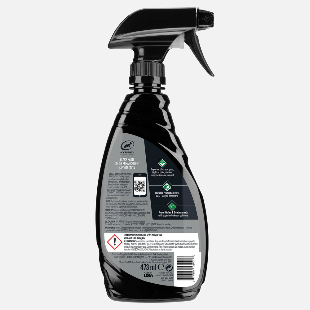 Turtle Wax, Inc black auto part
