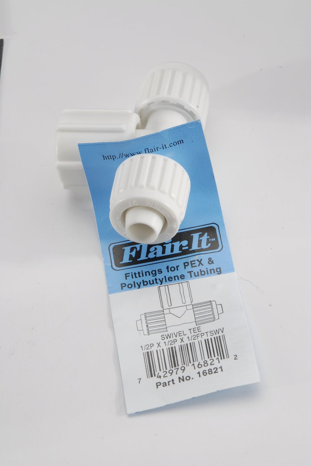 FLAIRIT SWV. TEE 1/2INP X 1/2INP X 1/2INFPT BARCODED