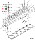 SPRING, EXHAUST VALVE