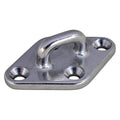 STAINLESS DIAMOND EYE PLATE 3- 1/8