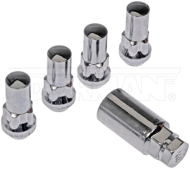 CHROME WHEEL LOCK SET