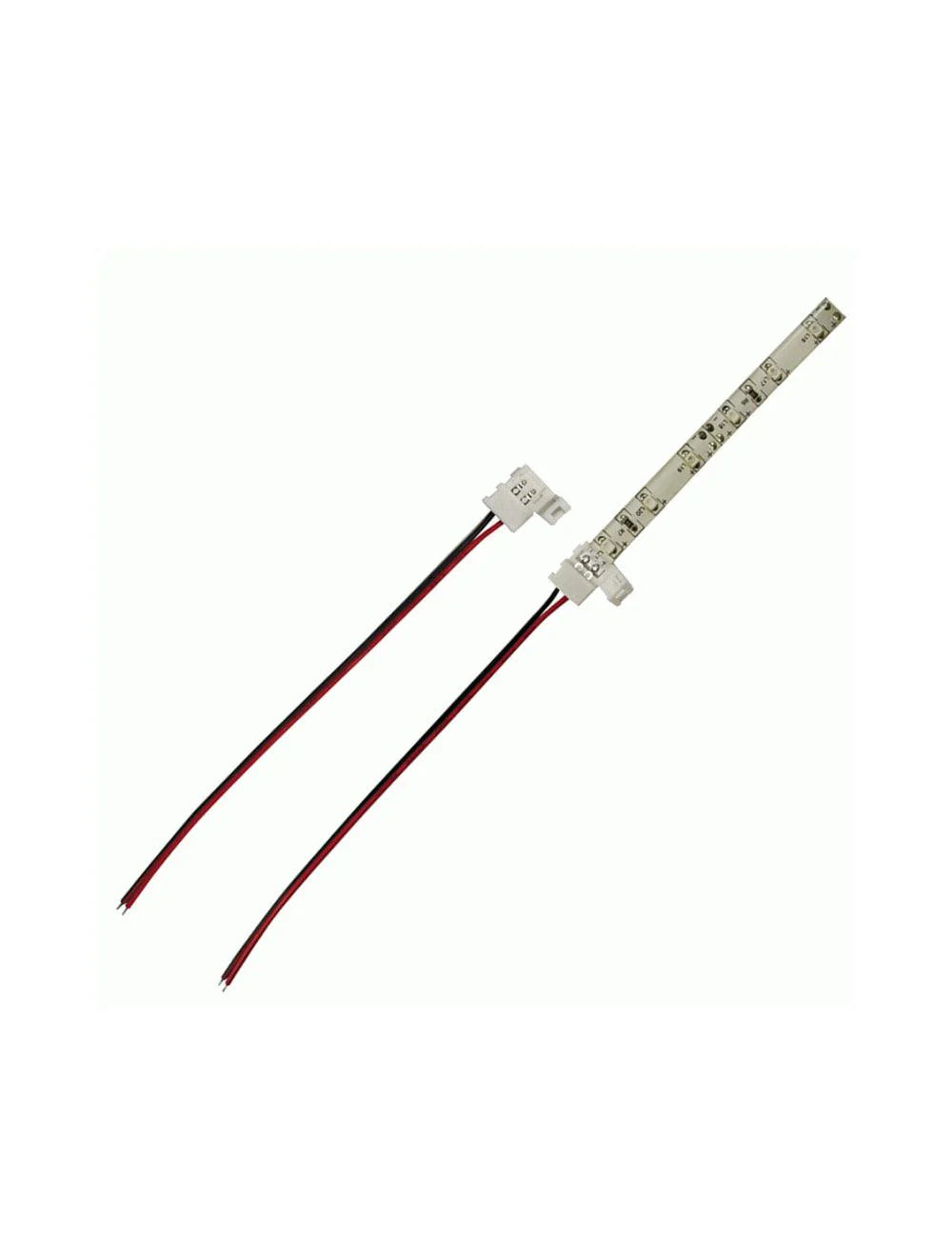 QUICK CONNECT 12 IN WIRE LEADS SINGLE COLOR LEDS-BULK 10 PK